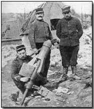 trench mortars ww1