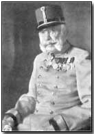 The first of Austria-Hungary's two wartime Emperors, Franz-Josef