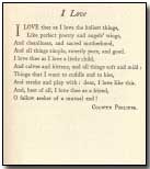"I Love" by Colwyn Philipps