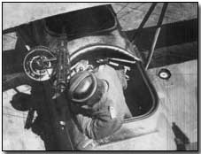 German observer with a Parabellum Gun
