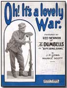 Sheet music illustration for "Oh! It's a Lovely War!"
