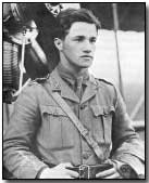 British air ace Captain Albert Ball