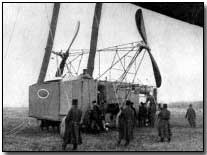 Armoured car of a French dirigible