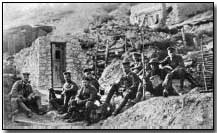 German prisoners captured at Cigalerie Butte