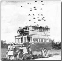 French mobile pigeon loft