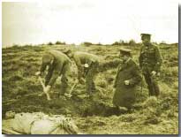 Battlefield exhumation