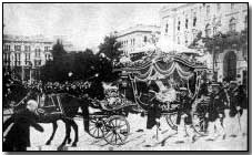 The funeral of Archduke Franz Ferdinand