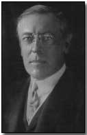 U.S. President Woodrow Wilson