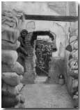 Royal Scots Fusiliers entrenched in the basement of a ruin house at St. Eloi