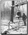 Bell of Vaux church, used as a gas alarm