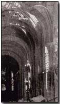 Interior of Notre Dame at Rheims