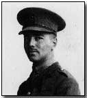 The poet Wilfred Owen, a one-time shell shock sufferer
