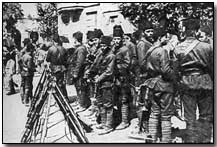 Recruitment in Constantinople, 1914
