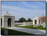 Voormezeele Enclosure Cemetery Nos. 1 & 2, in the Ypres Salient
